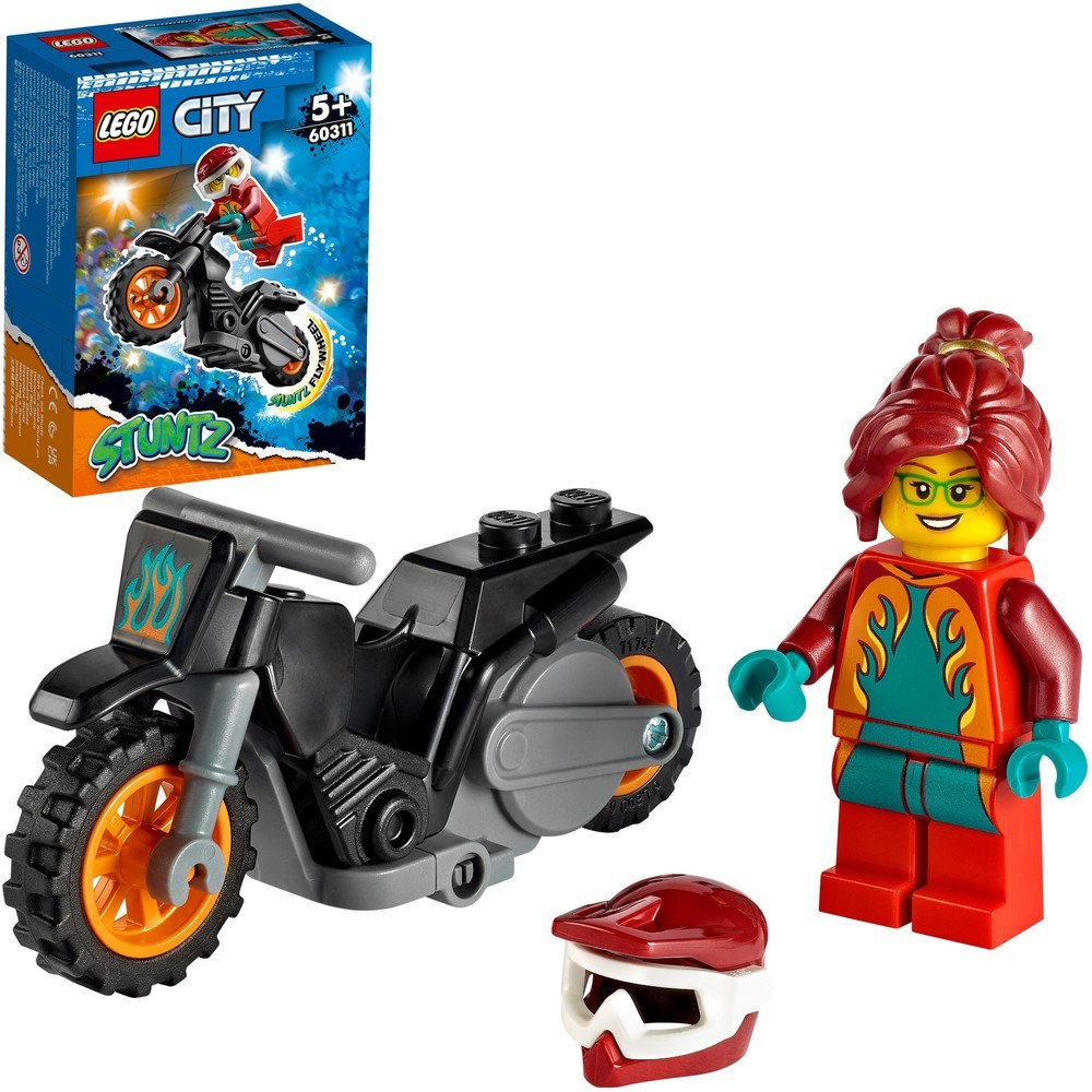 Fire Stunt Bike Lego 60311