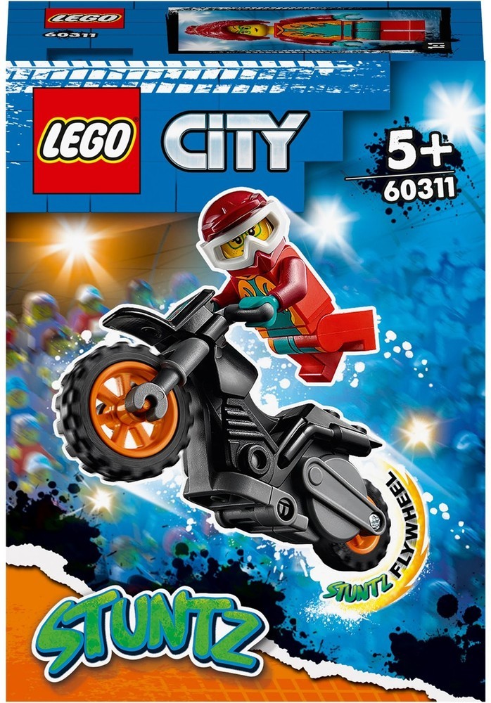 Feuer-Stunt-Fahrrad Lego 60311