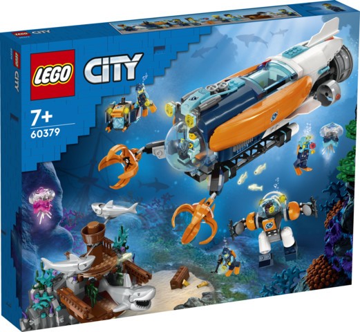 Duikboot voor diepzeeonderzoek Lego 60379