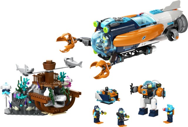 Lego 60379 Tiefsee-Erkundungs-U-Boot