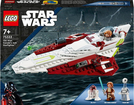 Jedi Starfighter from Obi-Wan Kenobi Lego 75333