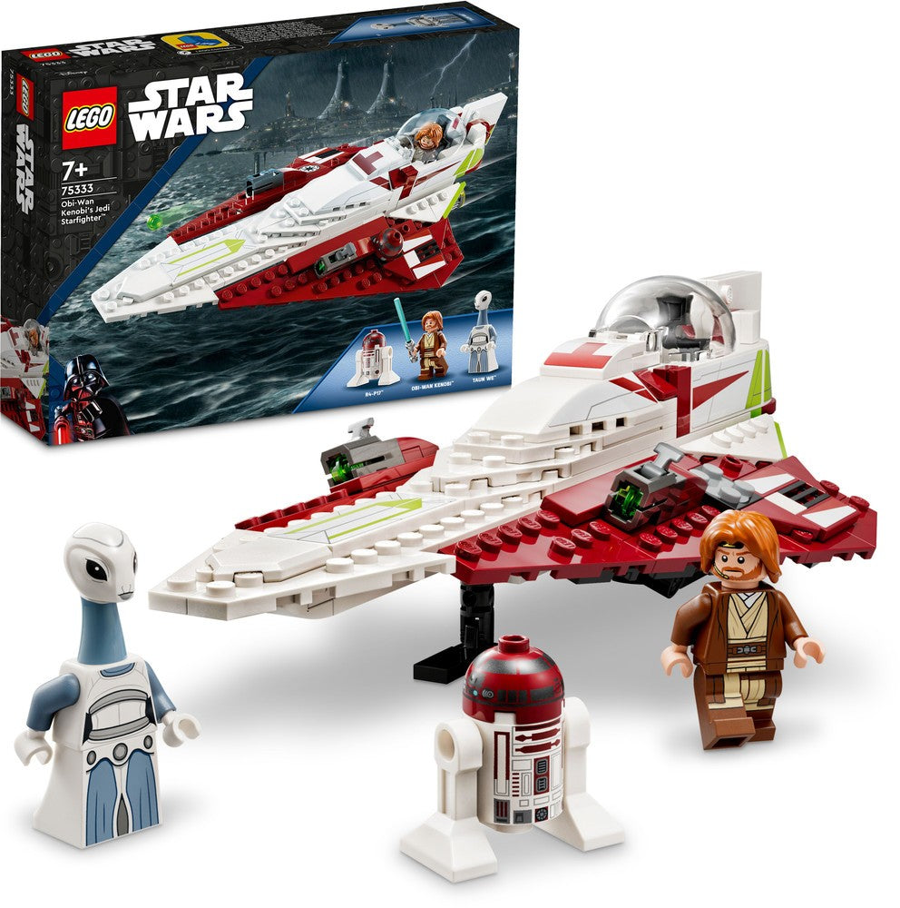 Jedi Starfighter from Obi-Wan Kenobi Lego 75333